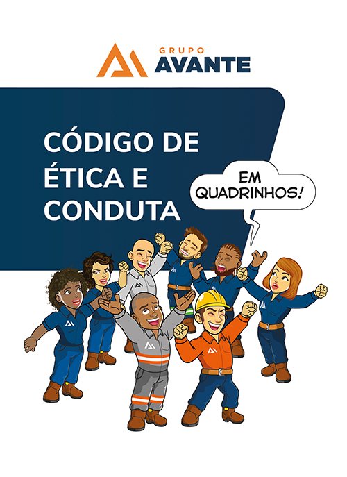 Capa — Código de Ética e Conduta em quadrinhos